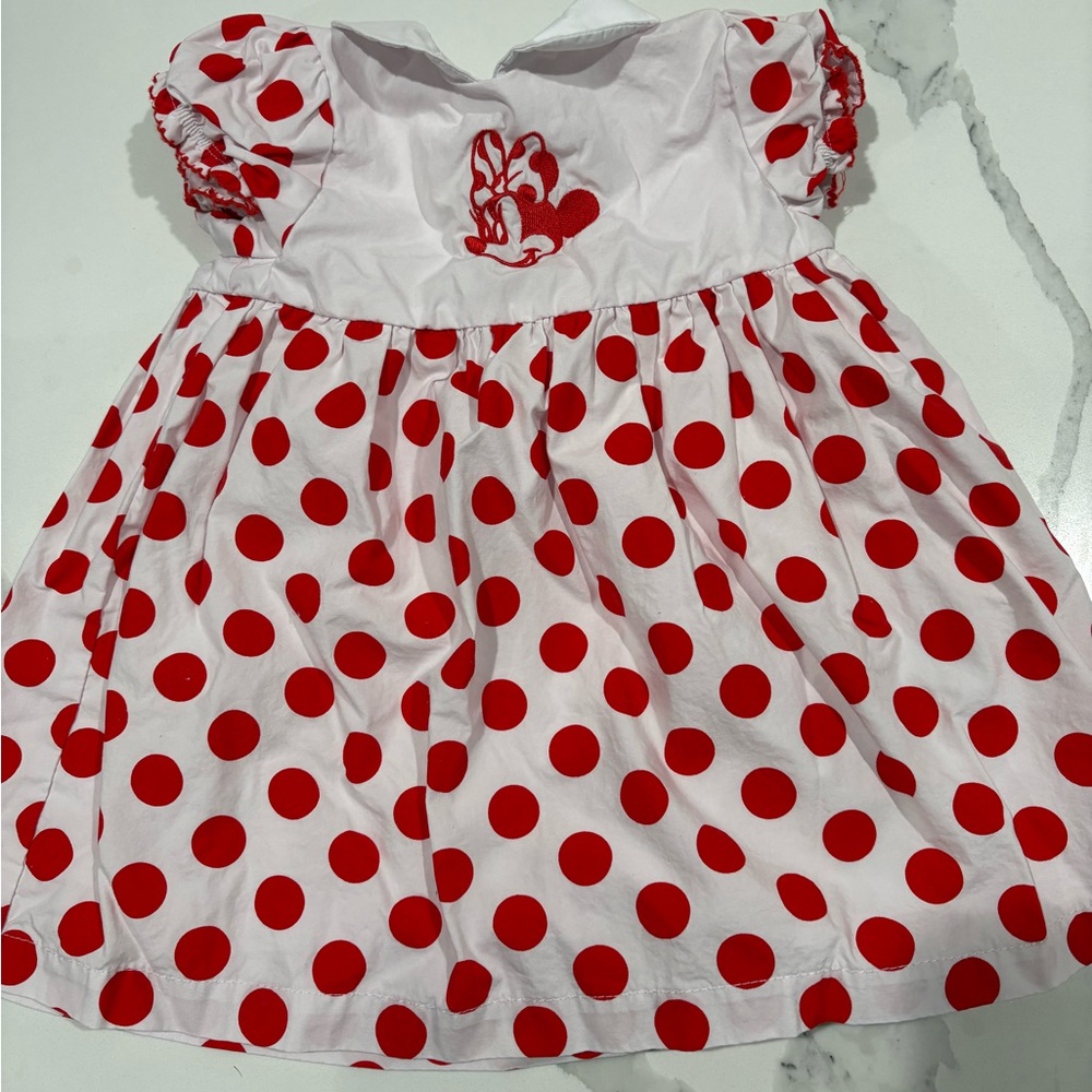 Disney Red and White Polka Dot Dress